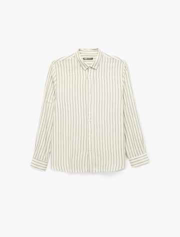 Koton Regular Fit Hemd in Beige: Vorderseite