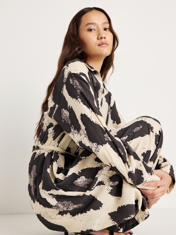 MSCH COPENHAGEN - Vestido camisero 'Karalie Jusia' en marrón