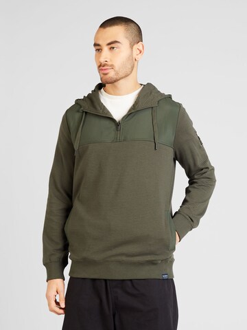 Sweat-shirt GARCIA en vert : devant