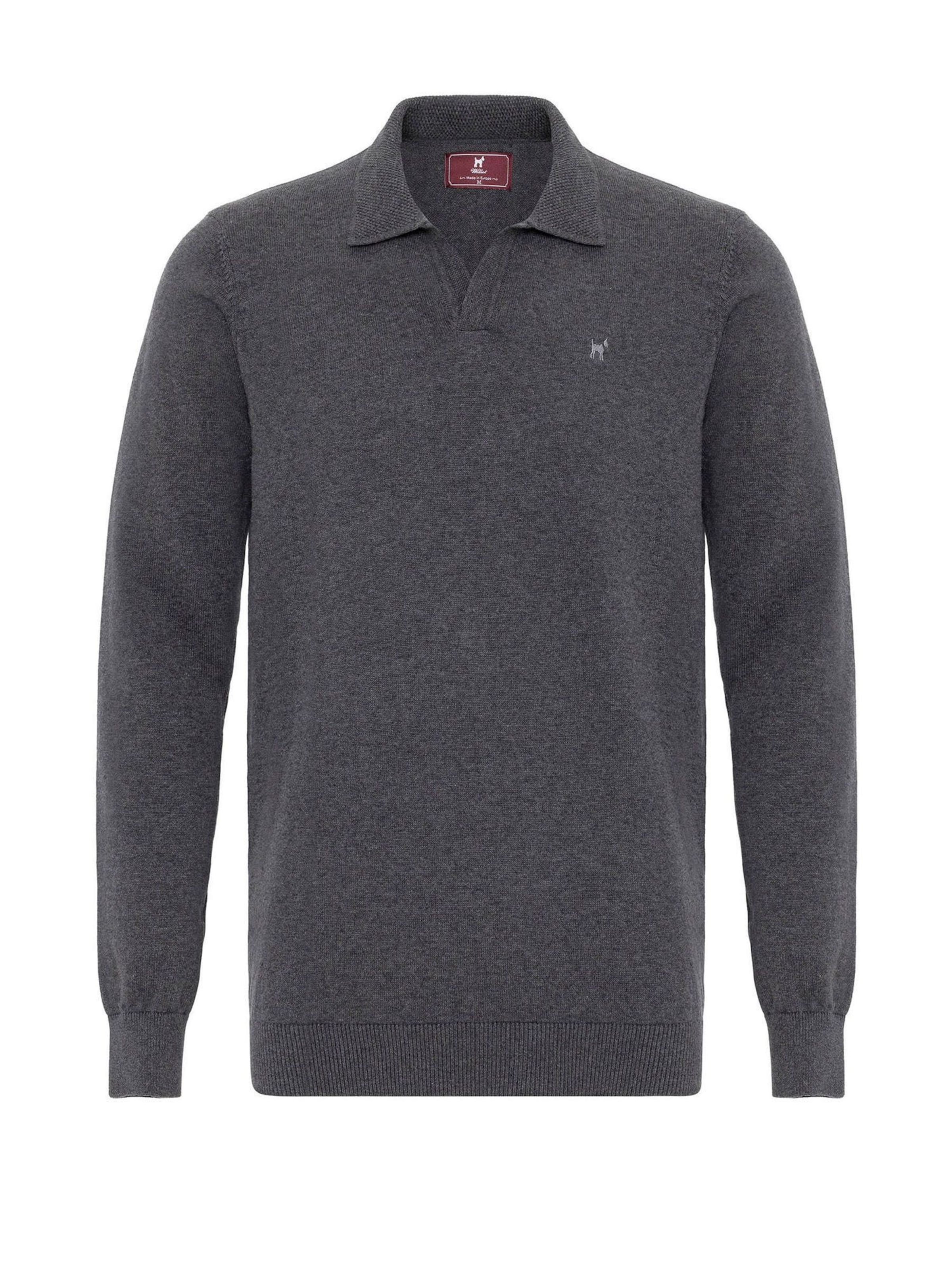 Williot Pullover in Grau: Vorderseite