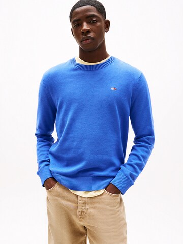 Tommy Jeans Pullover 'Essential' in Blau: Vorderseite