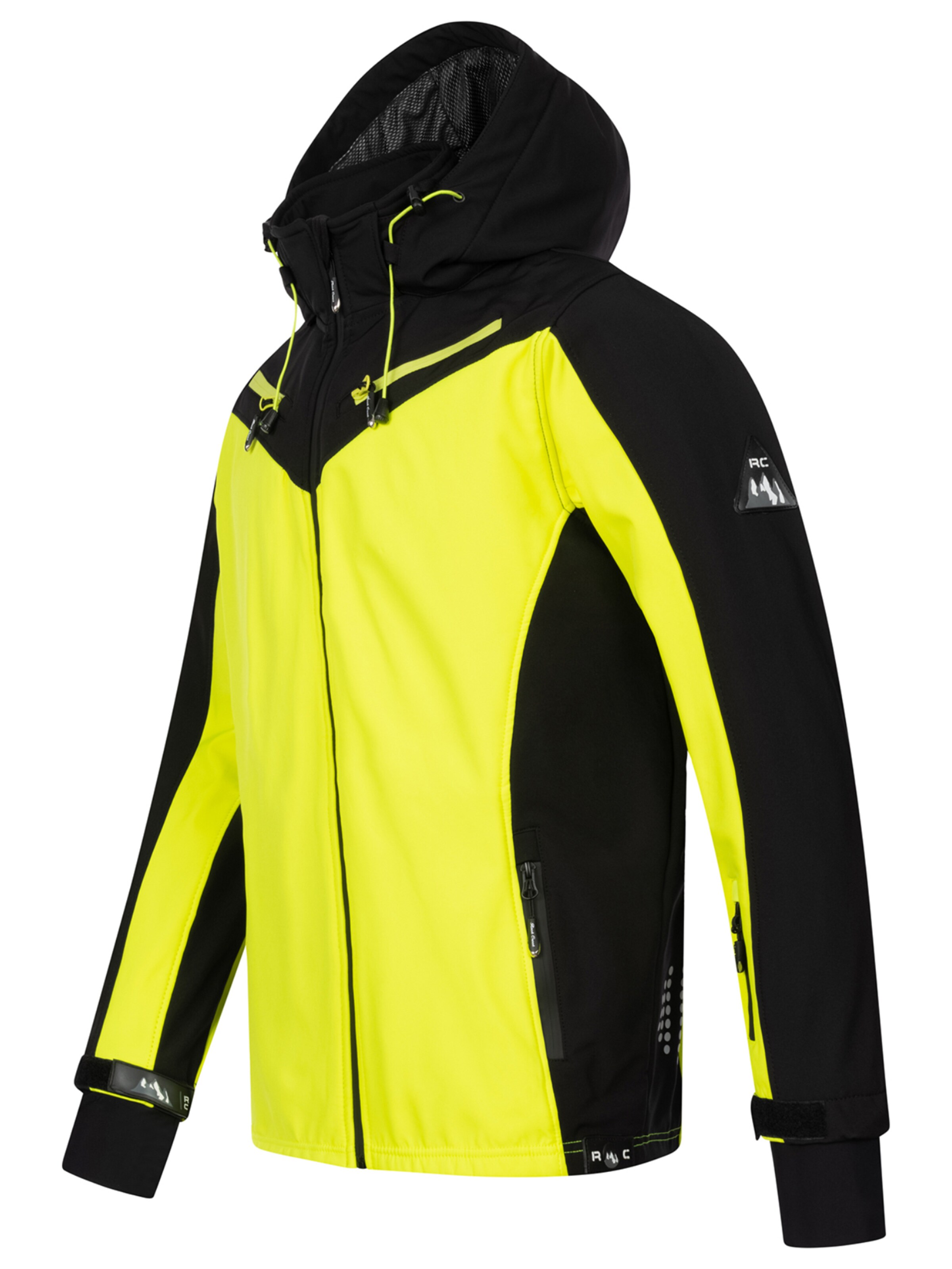 Rock Creek Outdoorjacke in Schwarz