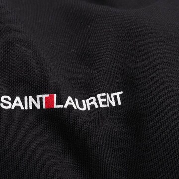 Saint Laurent Sweatshirt / Sweatjacke L in Schwarz