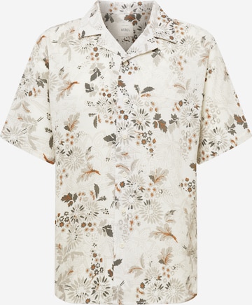 Redefined Rebel Button Up Shirt 'Pablo' in Beige: front