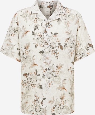 Chemise 'Pablo' Redefined Rebel en beige : devant