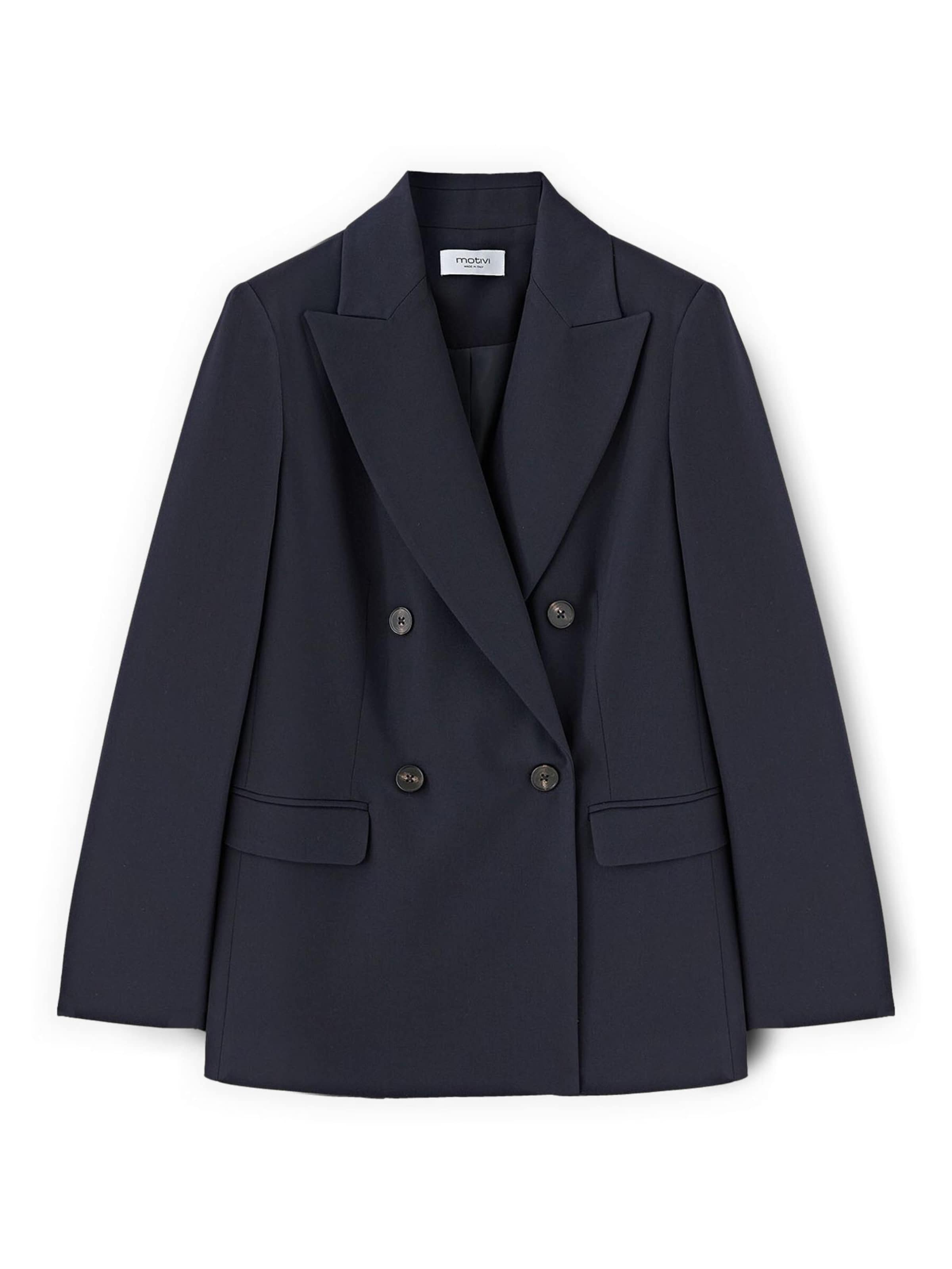 Blazer MOTIVI en bleu : devant