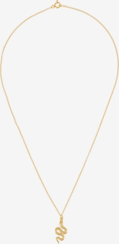 Collana 'Schlange' di Fräulein Wunder in oro: frontale
