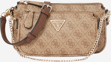 GUESS - Malas de tiracolo 'Noelle' em bege: frente