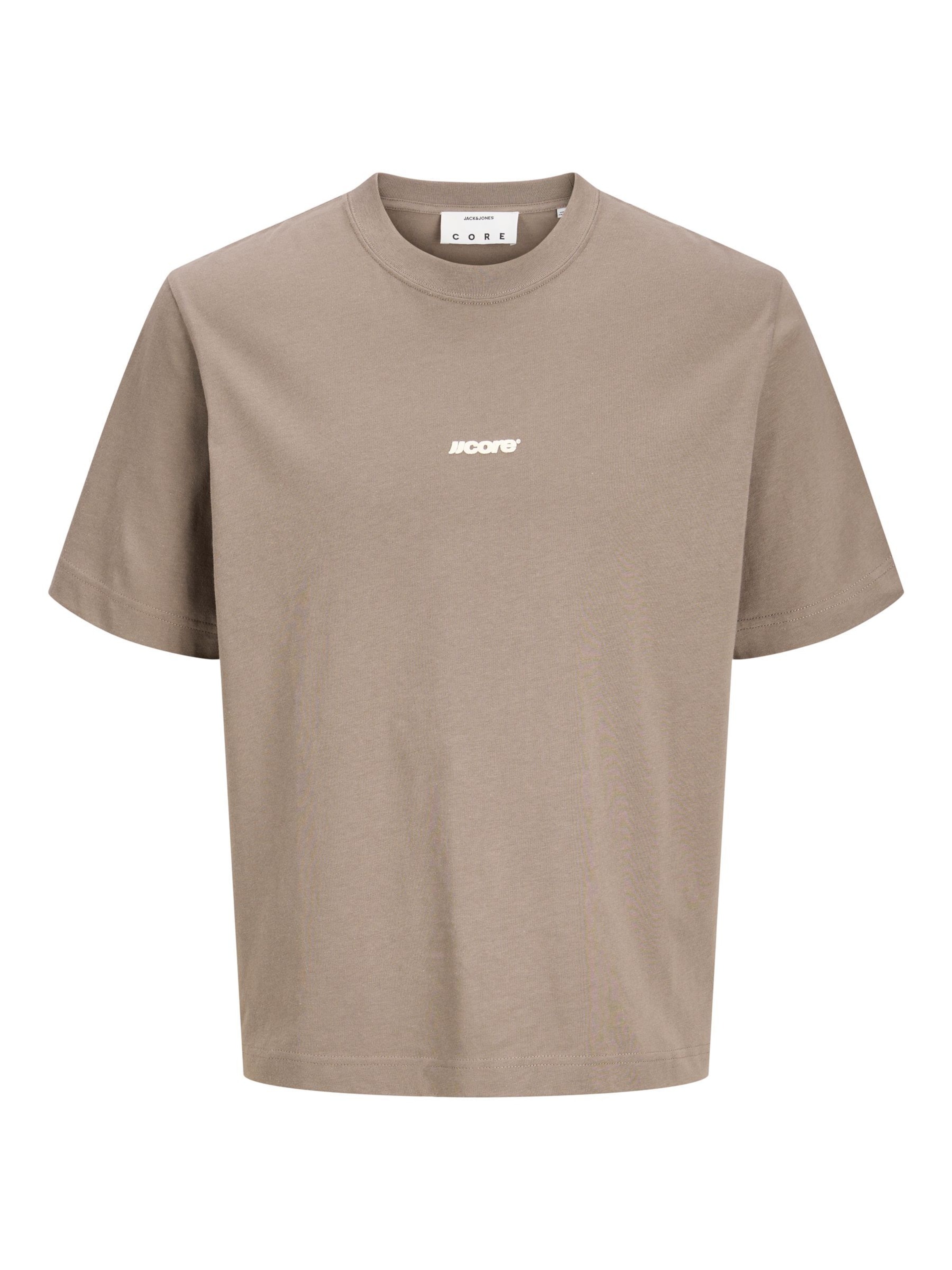 JACK & JONES - Camiseta en beige: frente