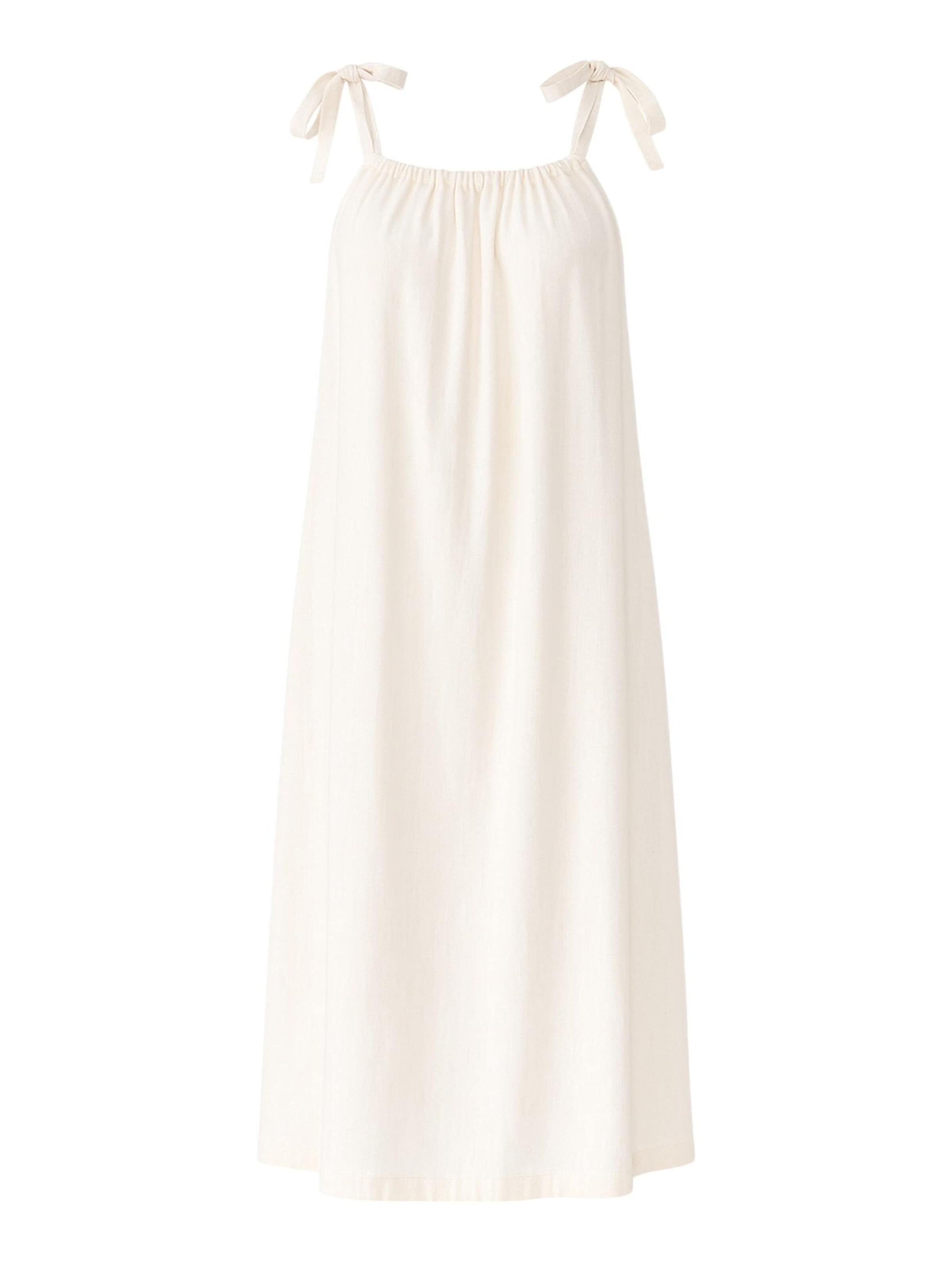 Robe d’été 'LEA' WENOR en blanc : devant