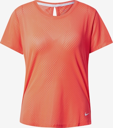 NIKE Funktionsbluse 'One' i rød: forside