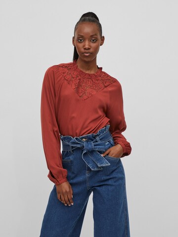 VILA - Blusa 'Suvita' en rojo: frente