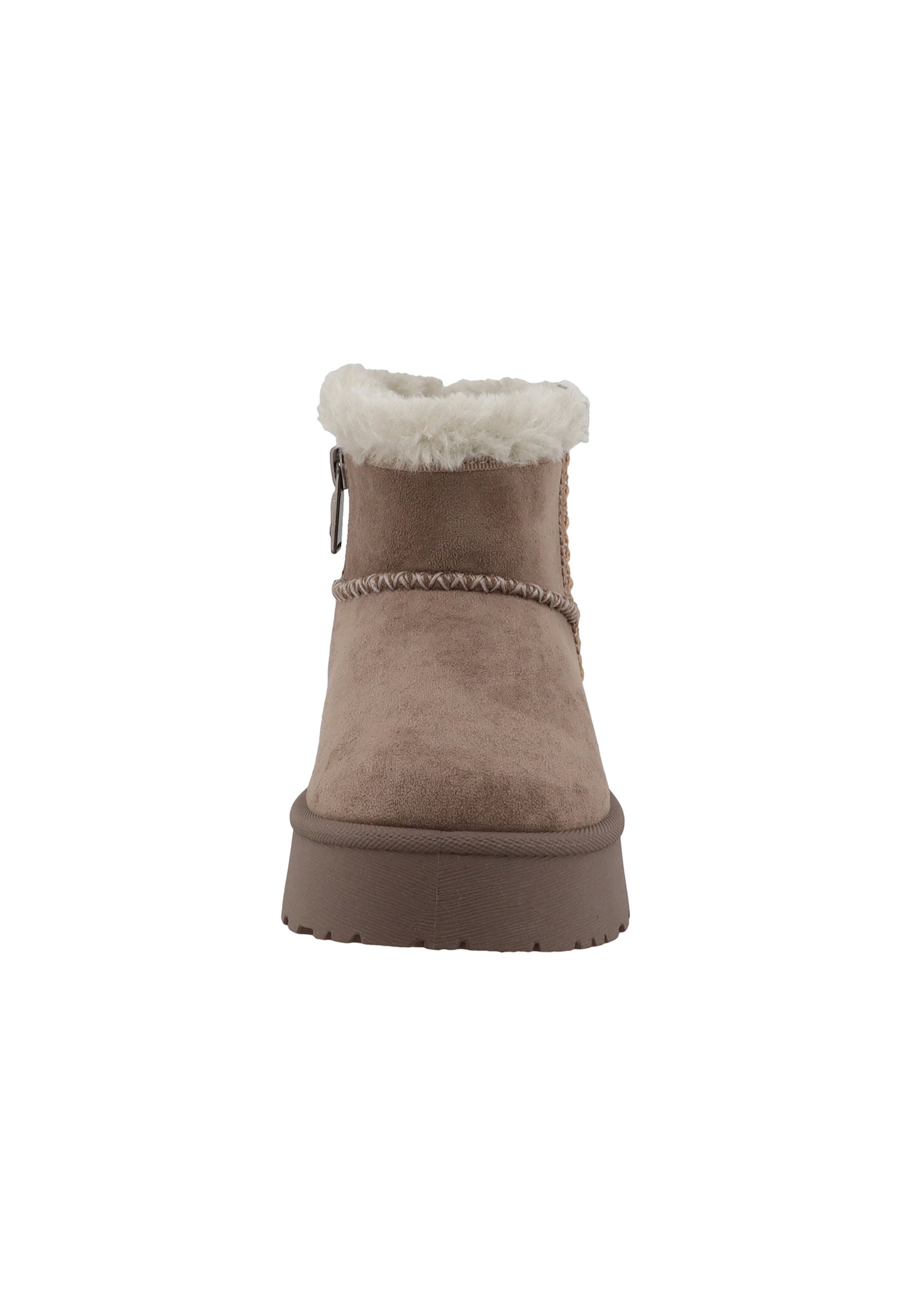 TOM TAILOR - Bota de neve em castanho