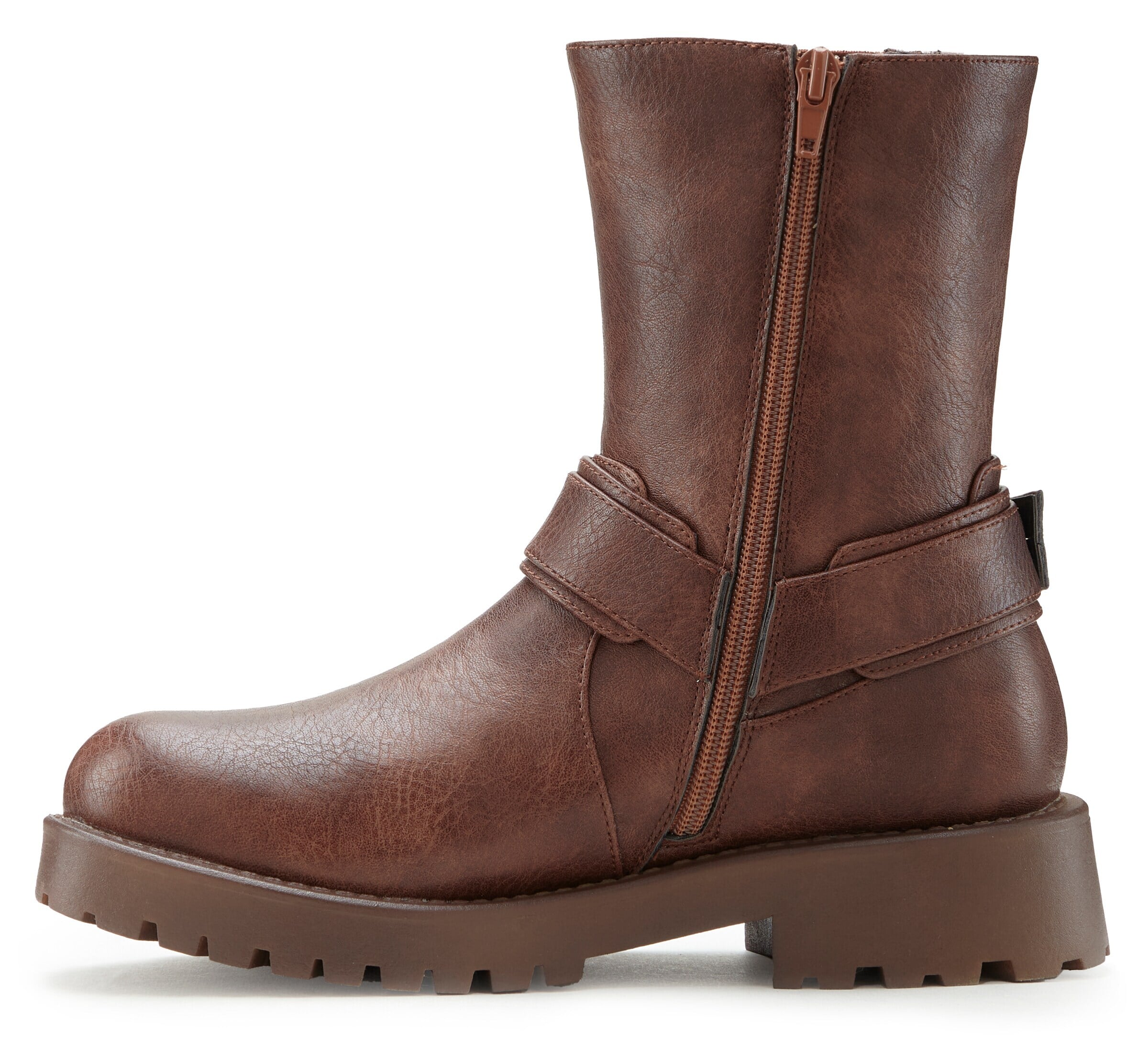 LASCANA Ankle Boots in Brown