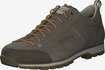 Dolomite Athletic Lace-Up Shoes 'Cinquantaquattro' in Beige: front