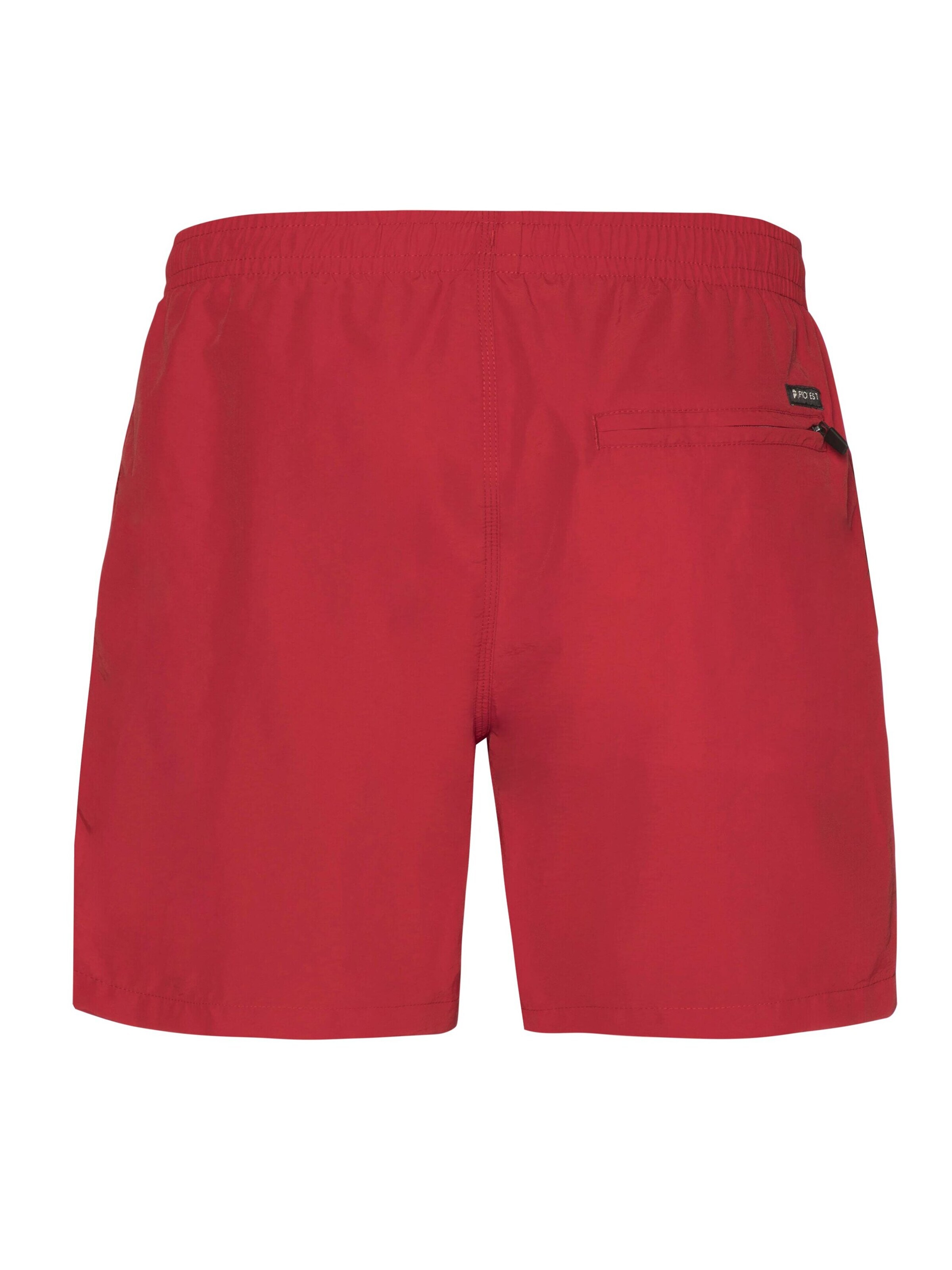 Shorts de bain 'Faster' PROTEST en rouge