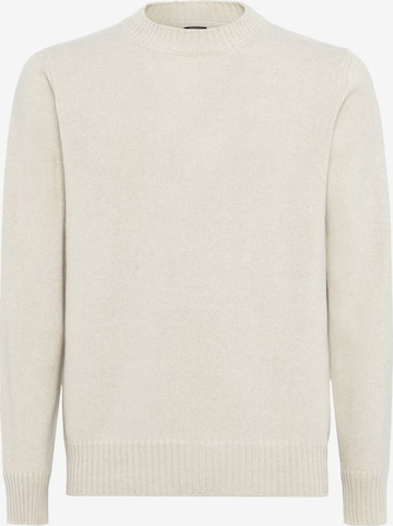 Boggi Milano Pullover in Weiß: Vorderseite