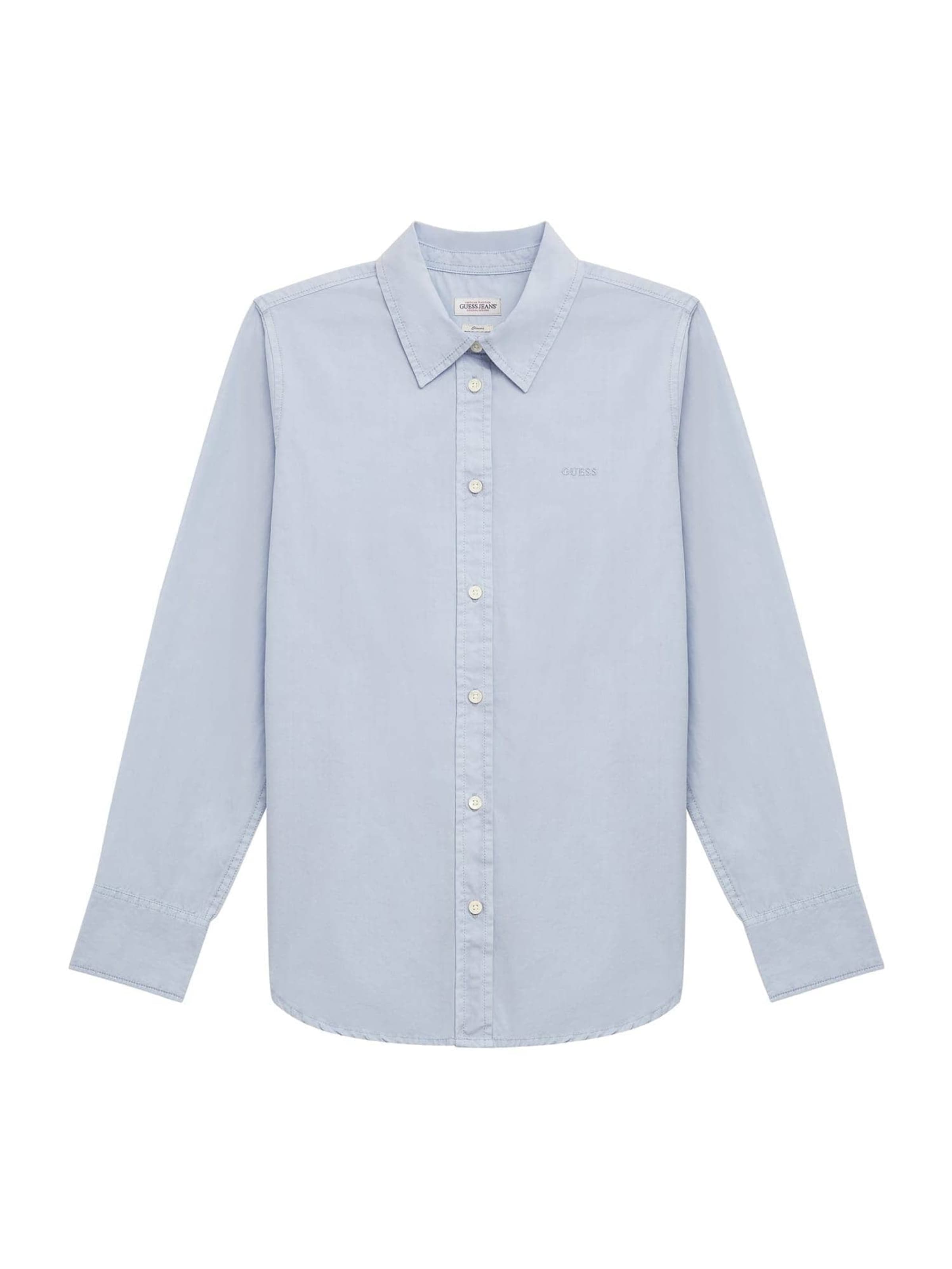 GUESS JEANS Bluse in Blau: Vorderseite