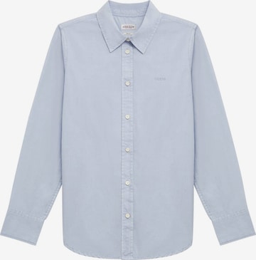 GUESS JEANS Bluse in Blau: Vorderseite
