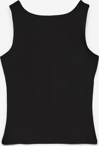 VERO MODA Top w kolorze czarny: przód