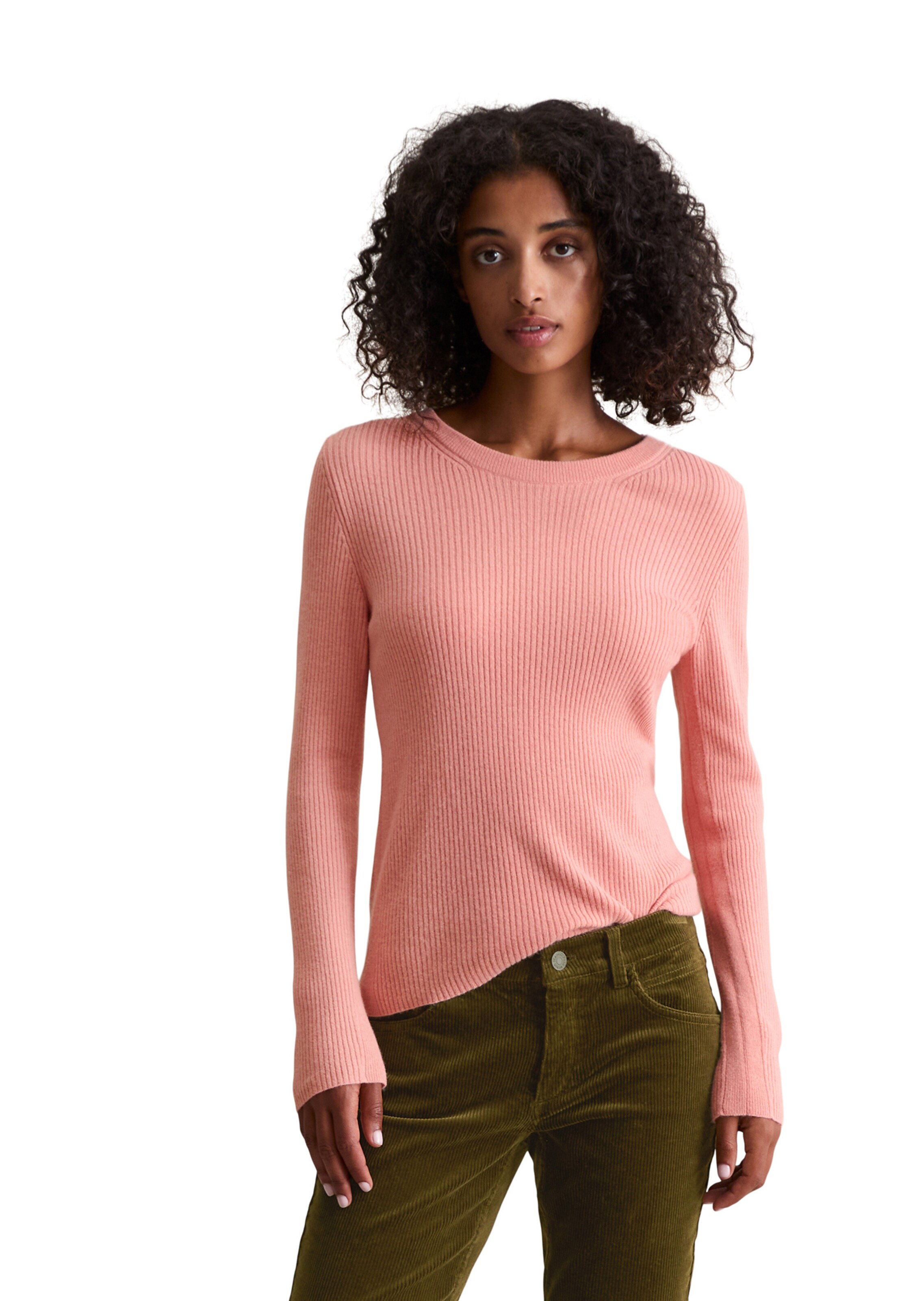 Marc O'Polo DENIM Pullover in Pink: Vorderseite