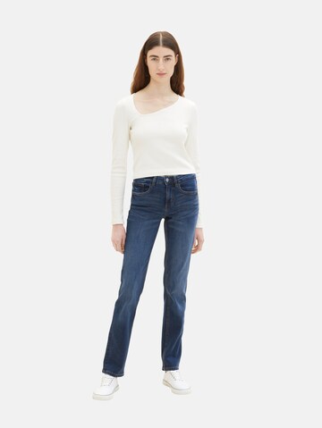 TOM TAILOR Bootcut Jeans 'Alexa' in Blauw
