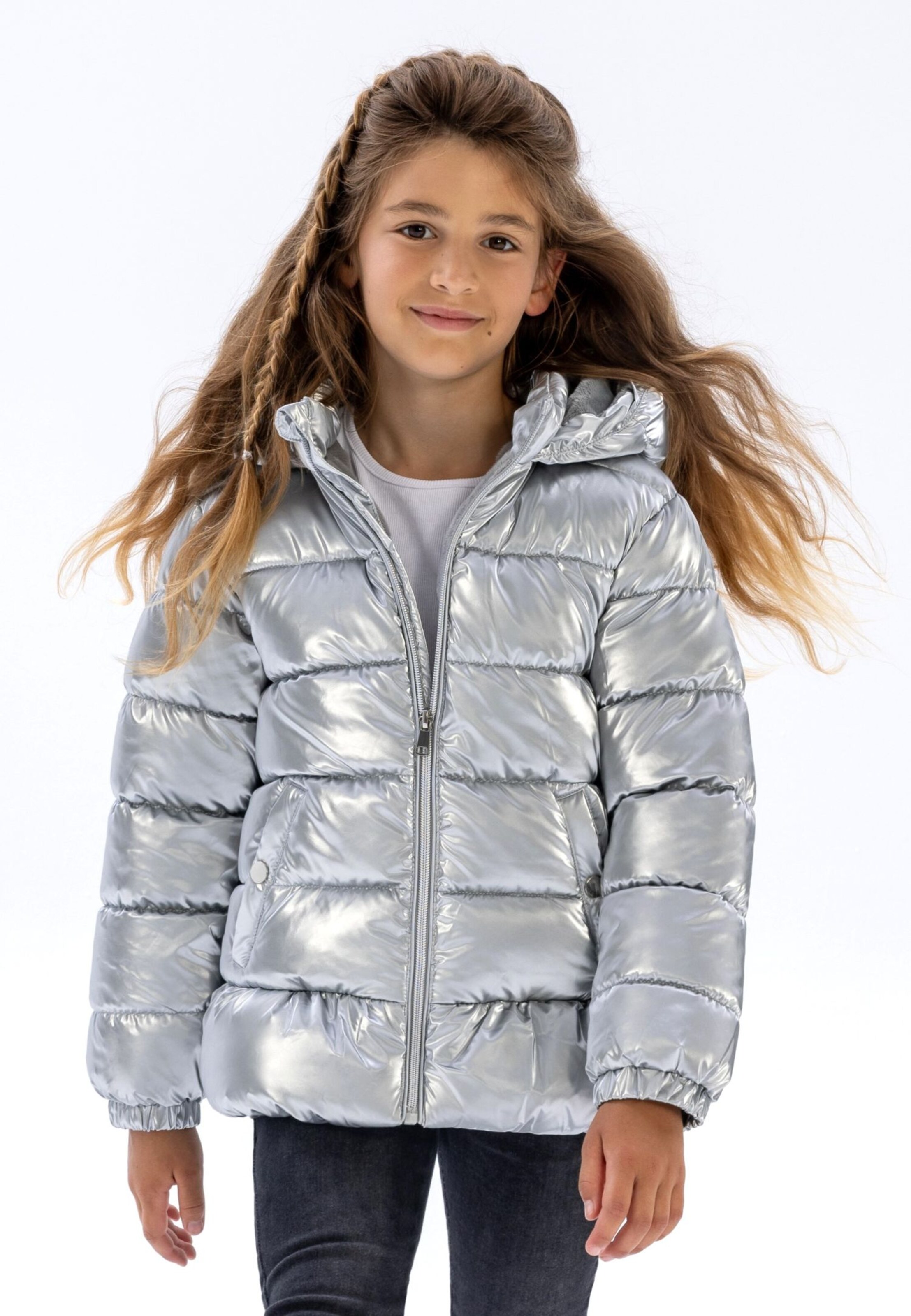 MINOTI Vinterjakke i sølv: forside