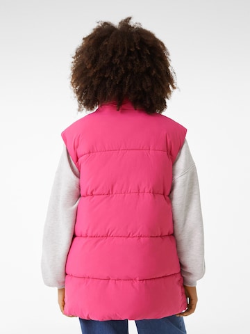 Bershka Bodywarmer in Roze