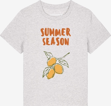 T-shirt 'Summer Season' Watapparel en gris : devant
