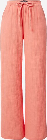 Gina Tricot - Pierna ancha Pantalón 'Disa' en naranja: frente