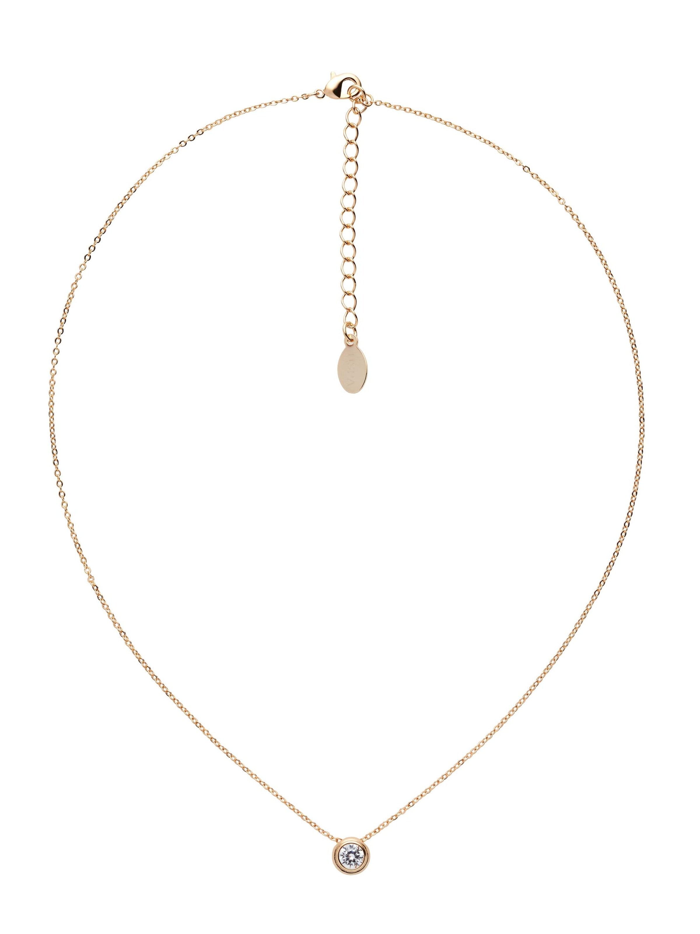 Collana 'Amelie' di U.S. POLO ASSN. in giallo: frontale