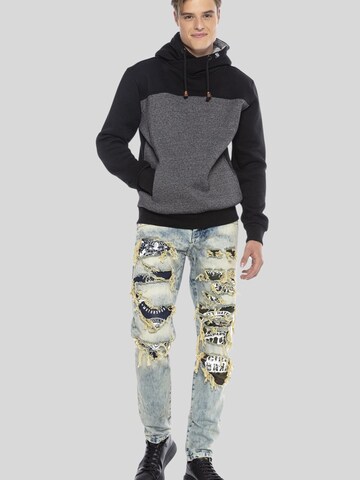 Sweat-shirt CIPO & BAXX en noir