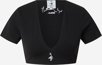 VIERVIER Shirt 'Wiebke' in Black: front