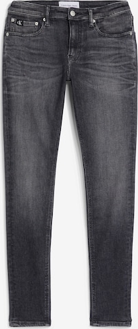 Calvin Klein Jeans Skinny Jeans in Black: front