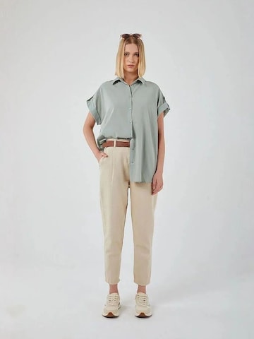 MixRay - Camisa oversized em verde
