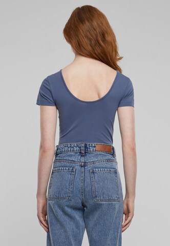 Urban Classics Shirt bodysuit in Blue