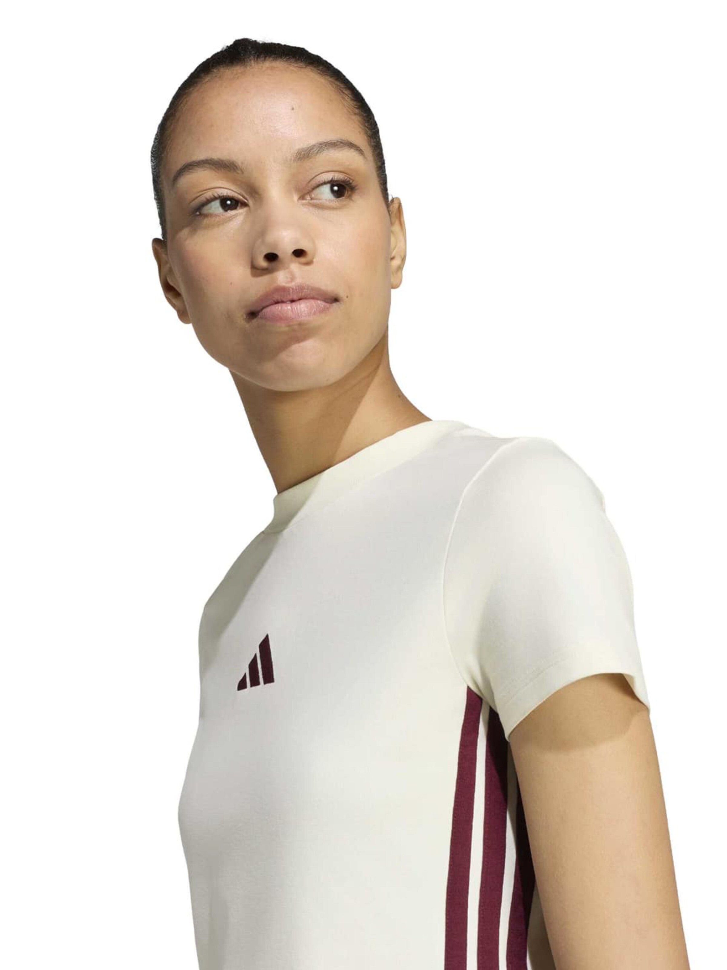 ADIDAS SPORTSWEAR Majica 'W 3S SJ BABY T' | bež barva