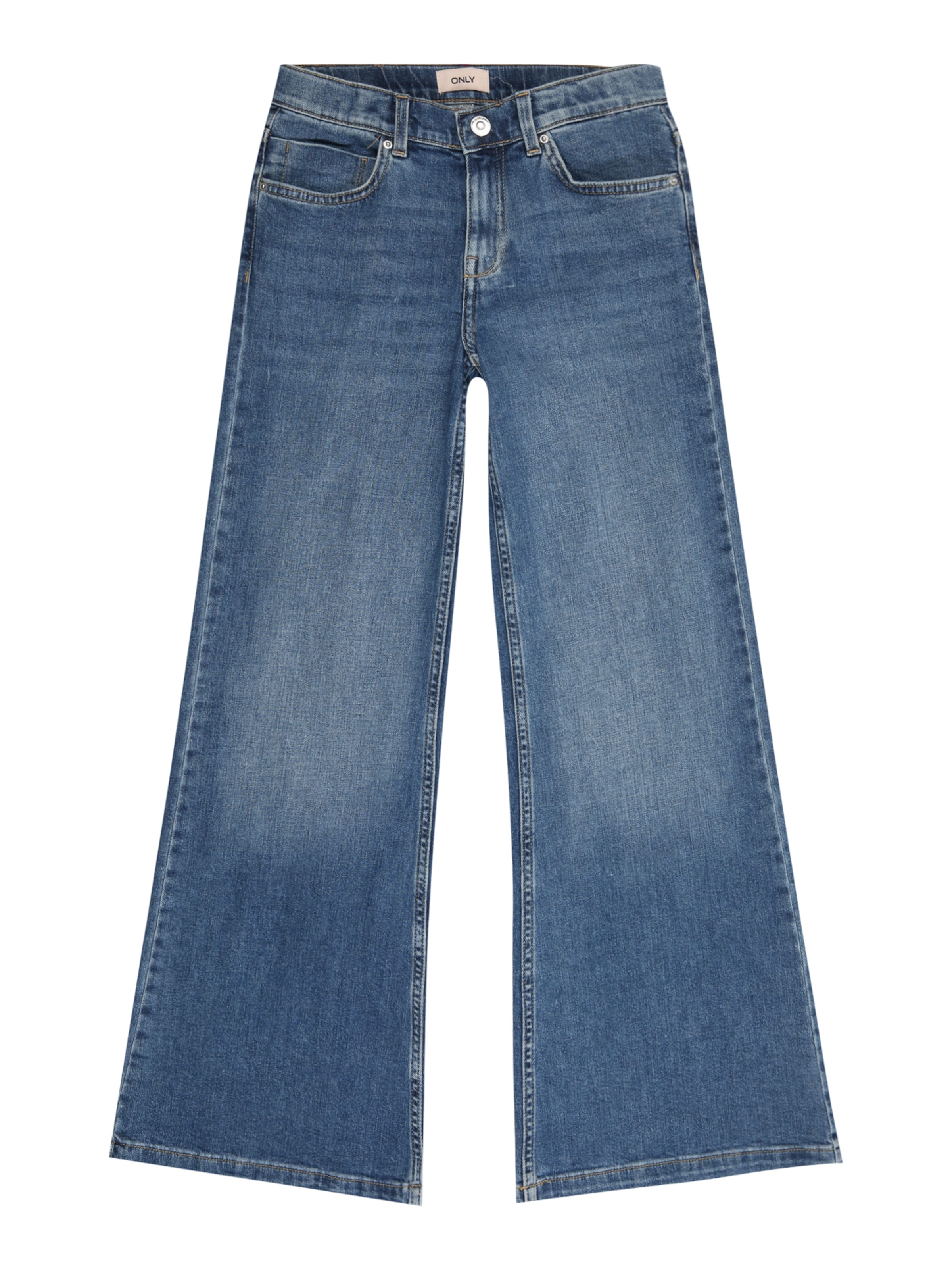 ONLY GIRLS Широкий Джинсы 'KOGCALIFORNIA' в Синий: спереди