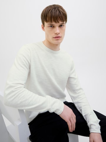 JJ Rebel Свитер 'JREBNATURE' в Белый
