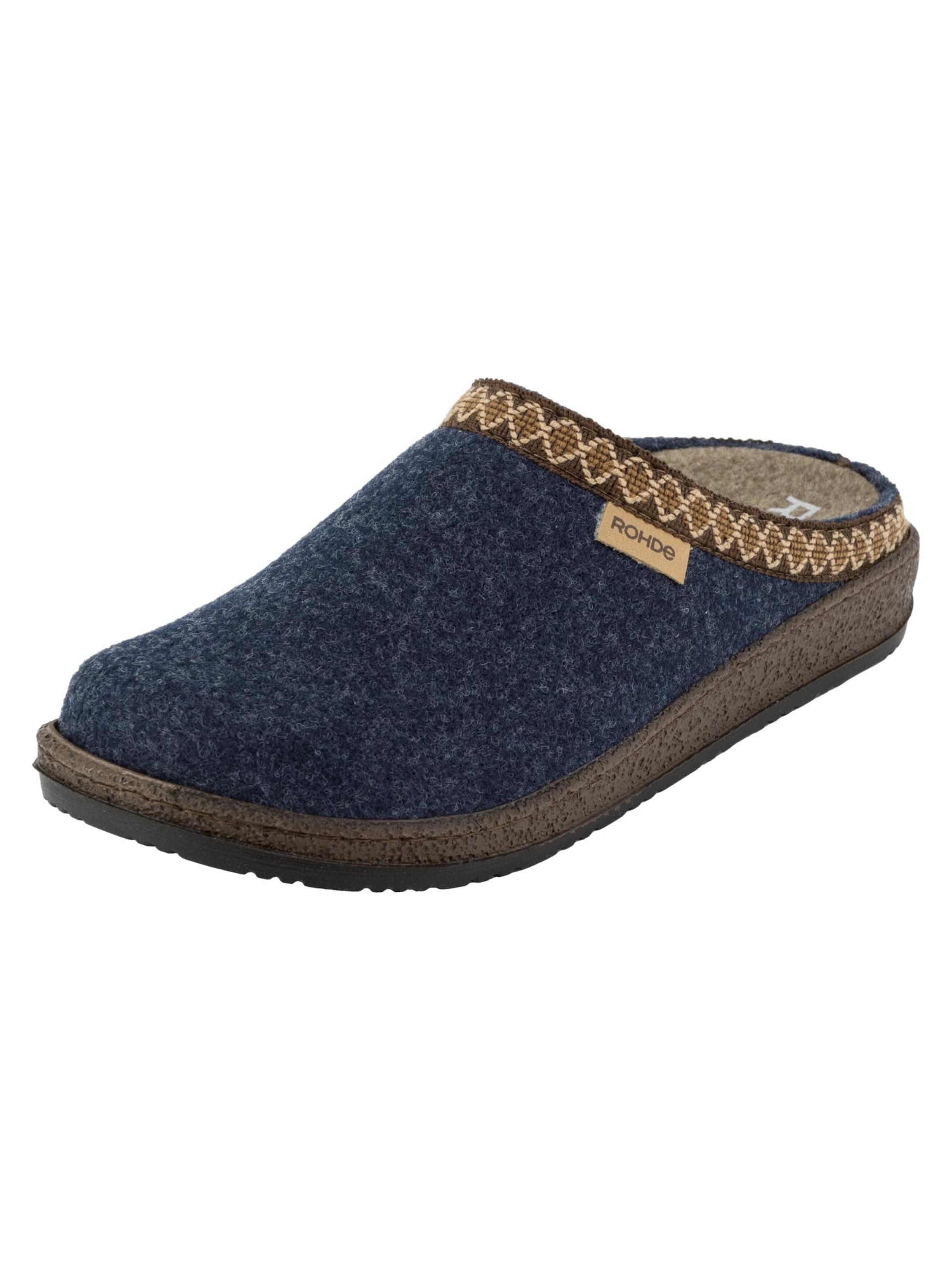 ROHDE Clogs 'Novara-D'‌‌‌‌‌‌‌‌‌‌ in Blau: Vorderseite
