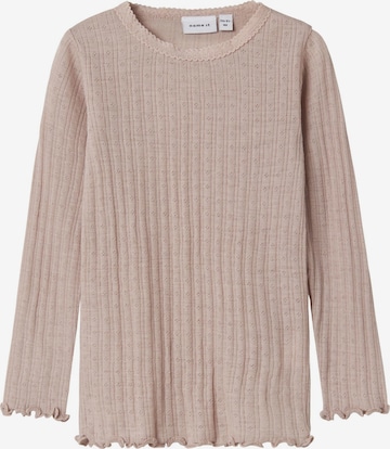 NAME IT - Camiseta en gris: frente