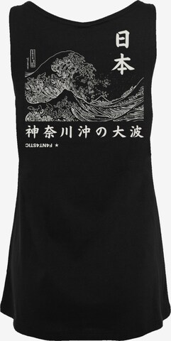 F4NT4STIC Top 'Kanagawa' in Schwarz