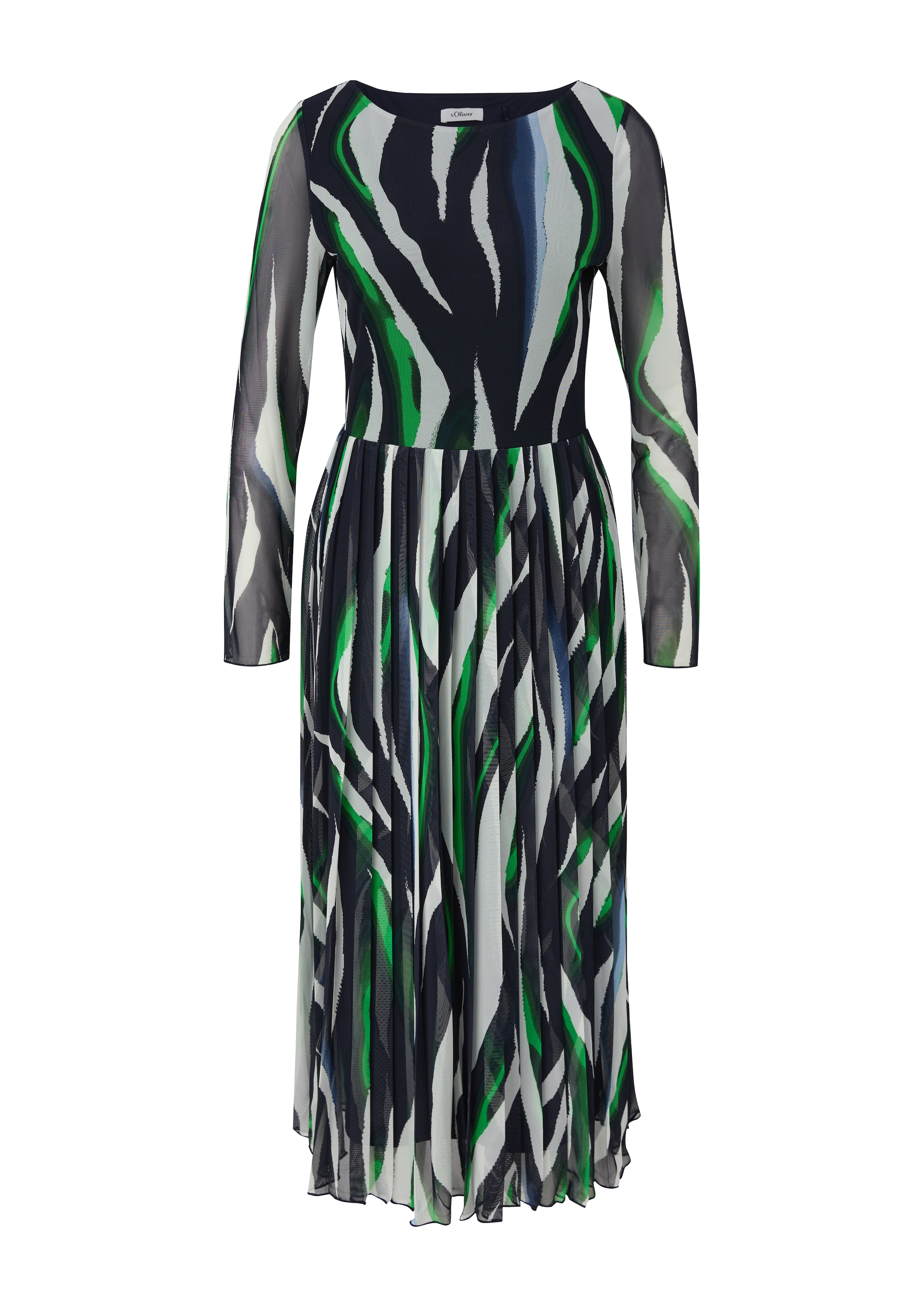 s.Oliver BLACK LABEL Dress in Black: front