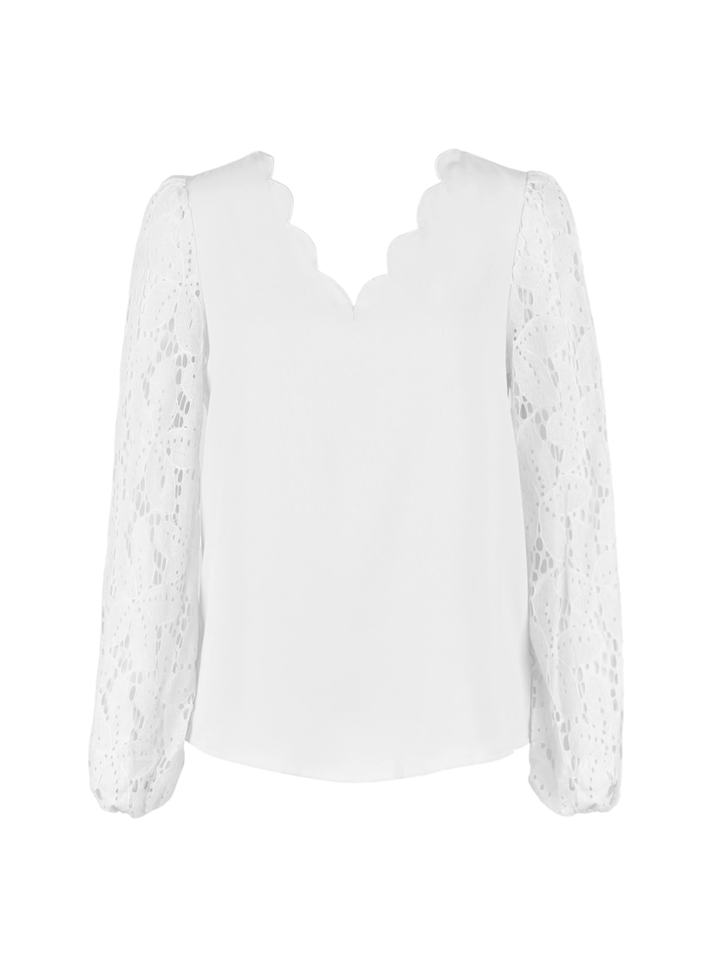 Cupshe Blouse 'CAA04B3H007CC' in White