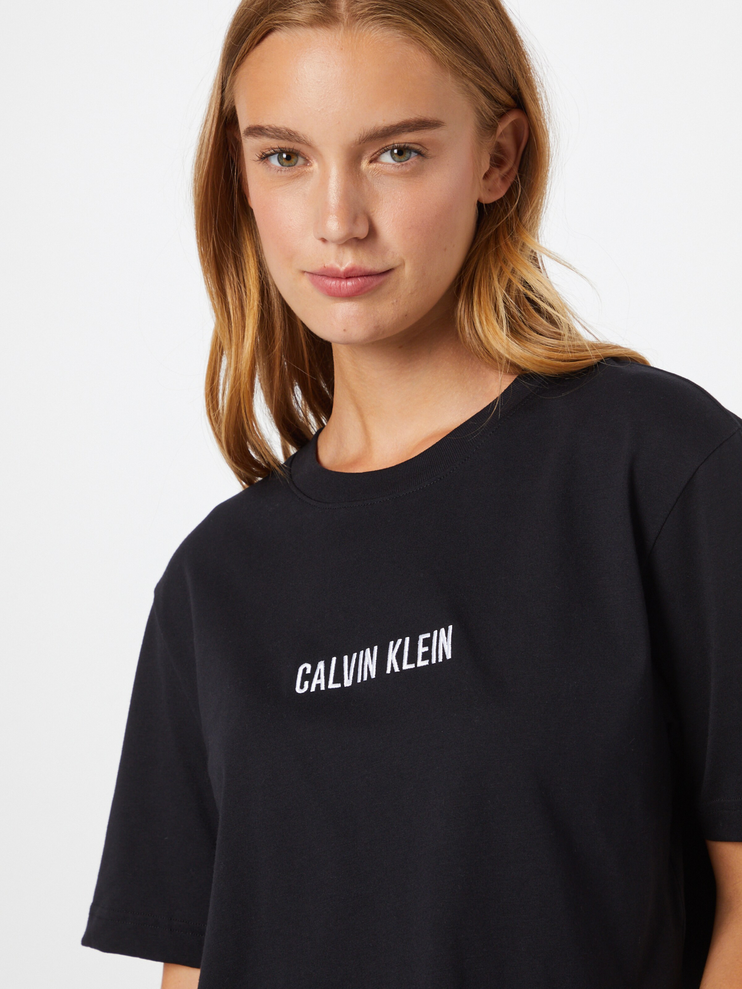 Sport T-shirt fonctionnel Calvin Klein Performance en Noir 