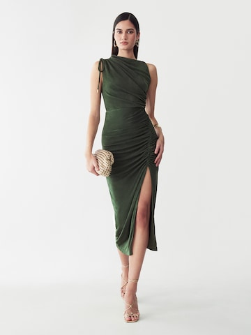 BWLDR - Vestido 'ETERNITY' en verde: frente