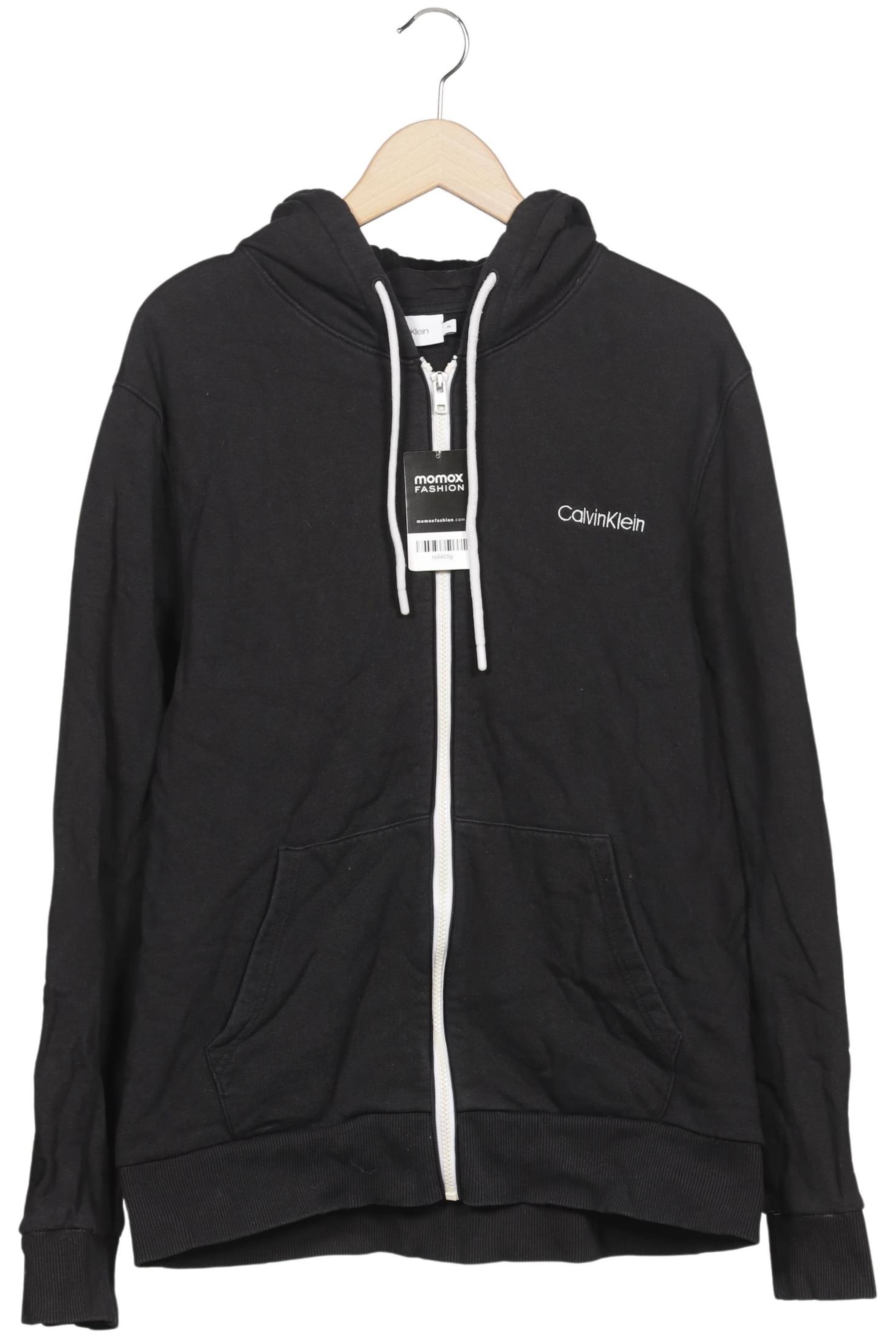 Calvin Klein Kapuzenpullover XL in Schwarz: Vorderseite