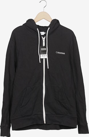 Calvin Klein Kapuzenpullover XL in Schwarz: Vorderseite