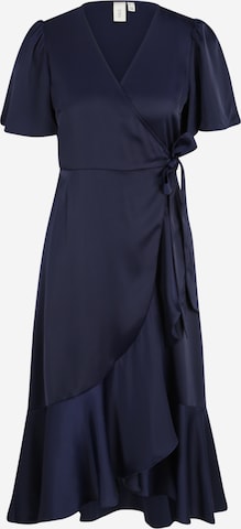 Robe de cocktail 'THEA' Y.A.S Petite en bleu : devant