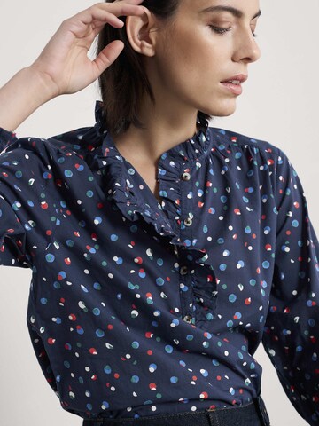 Camicia da donna 'Twining' di Seasalt Cornwall in blu